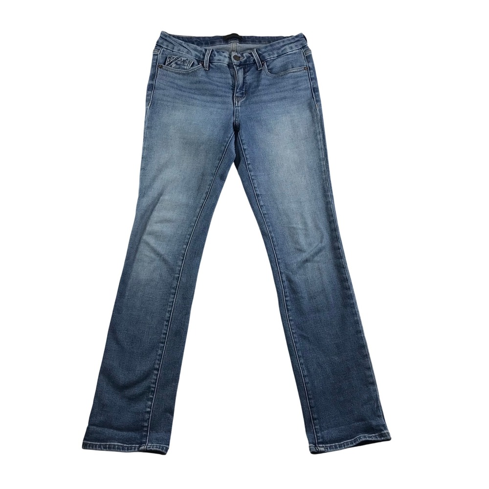 Buckle Black Fit No. 53 Straight Leg Jeans Mens 28x30 Medium Wash Blue Stretch